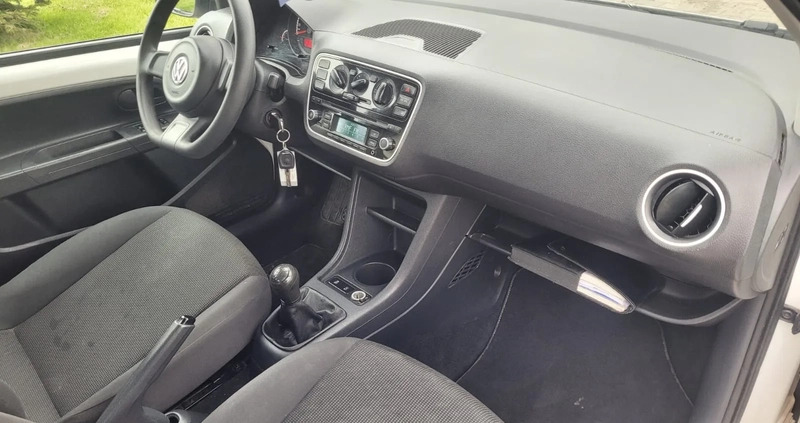 Volkswagen up! cena 14400 przebieg: 170000, rok produkcji 2015 z Sulechów małe 154